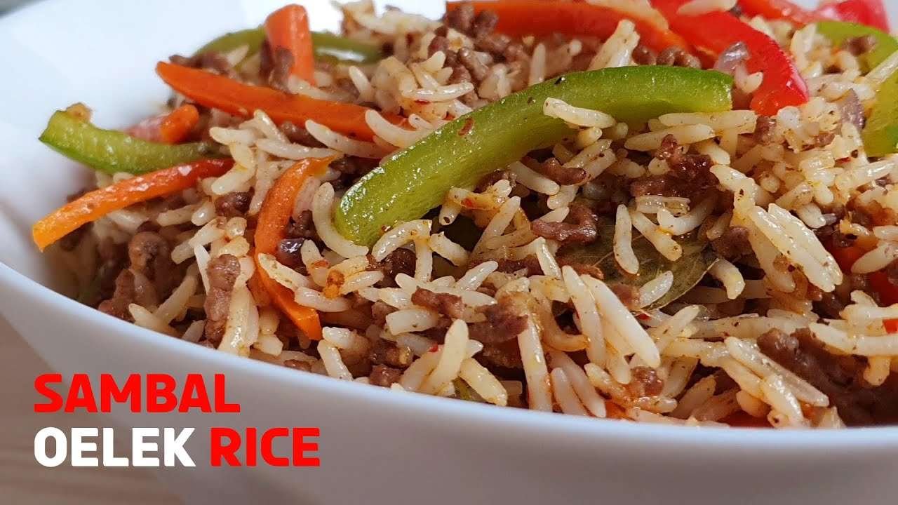 HOW TO COOK | RICE SAMBAL OELEK | FRIED RICE RESTAURANT RECIPE