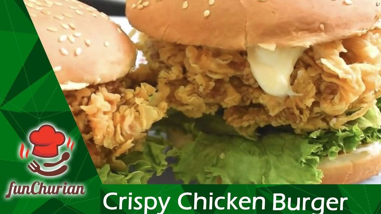 Crispy Chicken Burger For Biginners | Urdu/Hindi By Saima Khan