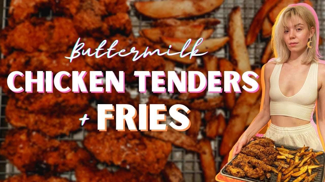 Chicken Tenders and Fries | From Scratch!