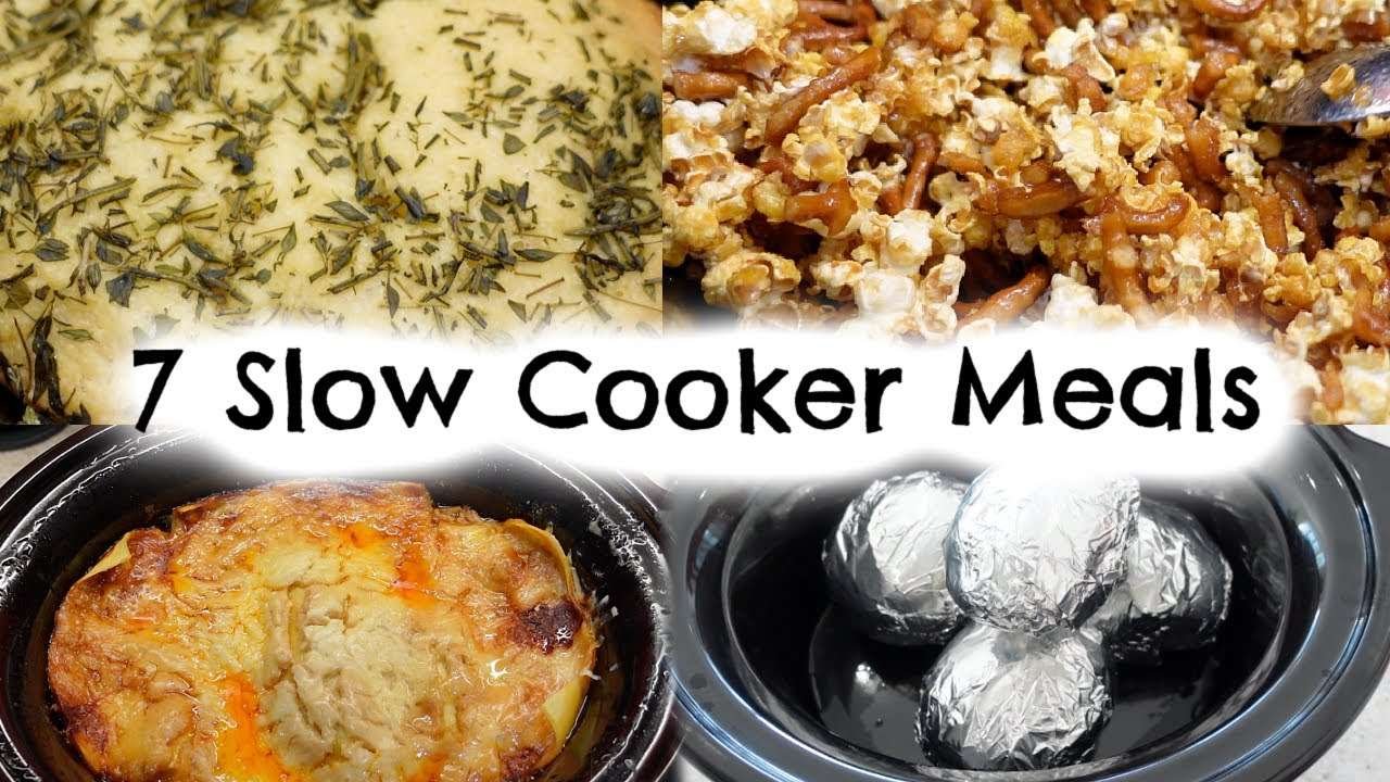 7 EASY SLOW COOKER RECIPES | UNUSUAL CROCK POT RECIPES | Kerry Whelpdale