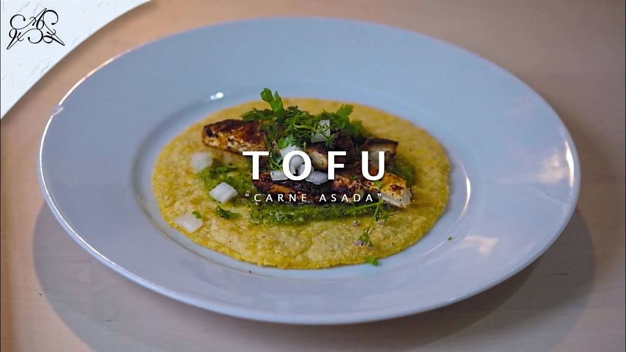 Tofu "Carne Asada" Tacos – Complete Cook-Along Video – From Scratch Vegan Tacos