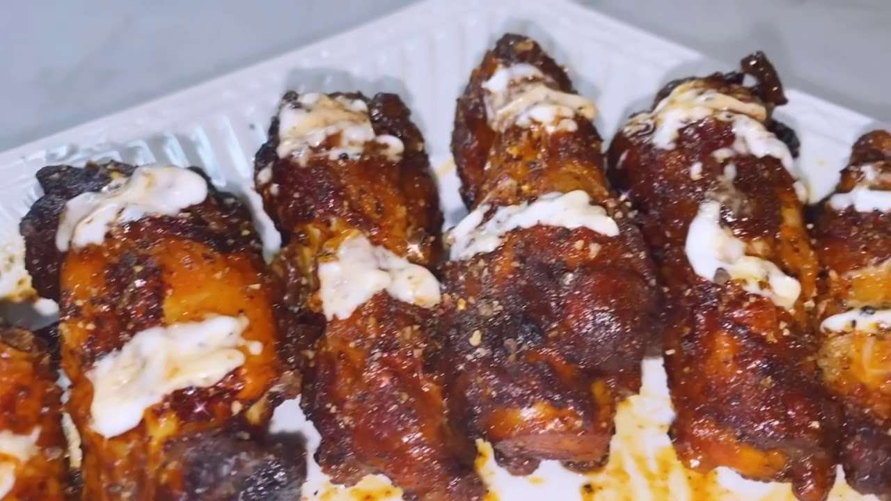 HOW TO MAKE CRISPY AIR FRIED CHICKEN WINGS | SIMPLE RECIPE