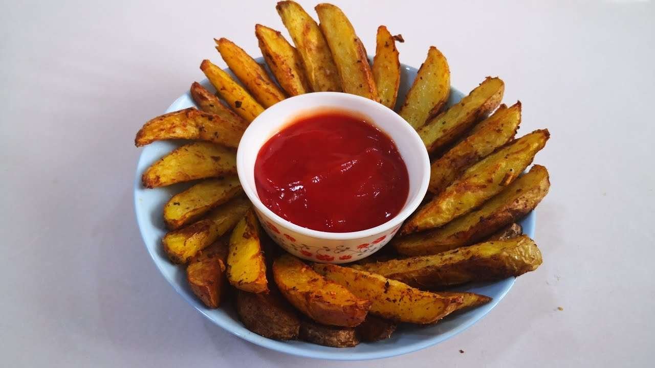 Baked Potato wedges Recipe || Easy and Tasty Snack – Recipe#128