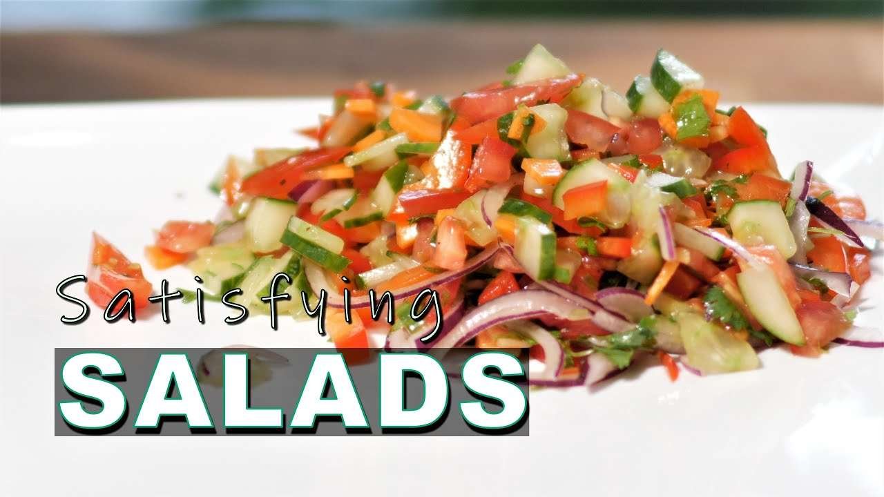 Satisfying Salads that is easy to prepare | Vegetable Salad | Salad For Any Dish by Deeba's Recipe