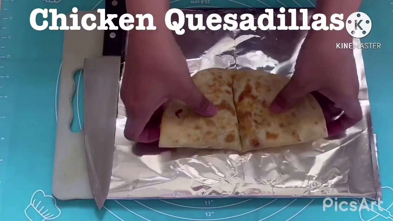 Easy Chicken Quesadillas