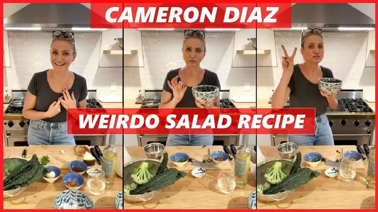 CAMERON DIAZ – FALL GREEN SALAD RECIPE | CAMERON DIAZ COOKING VIDEO