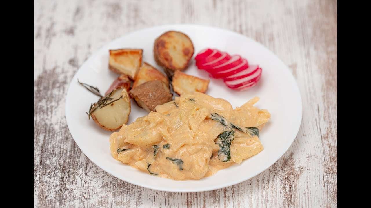 Hungarian style cabbage sauce | Káposzta főzelék | Vegan | Gluten-free