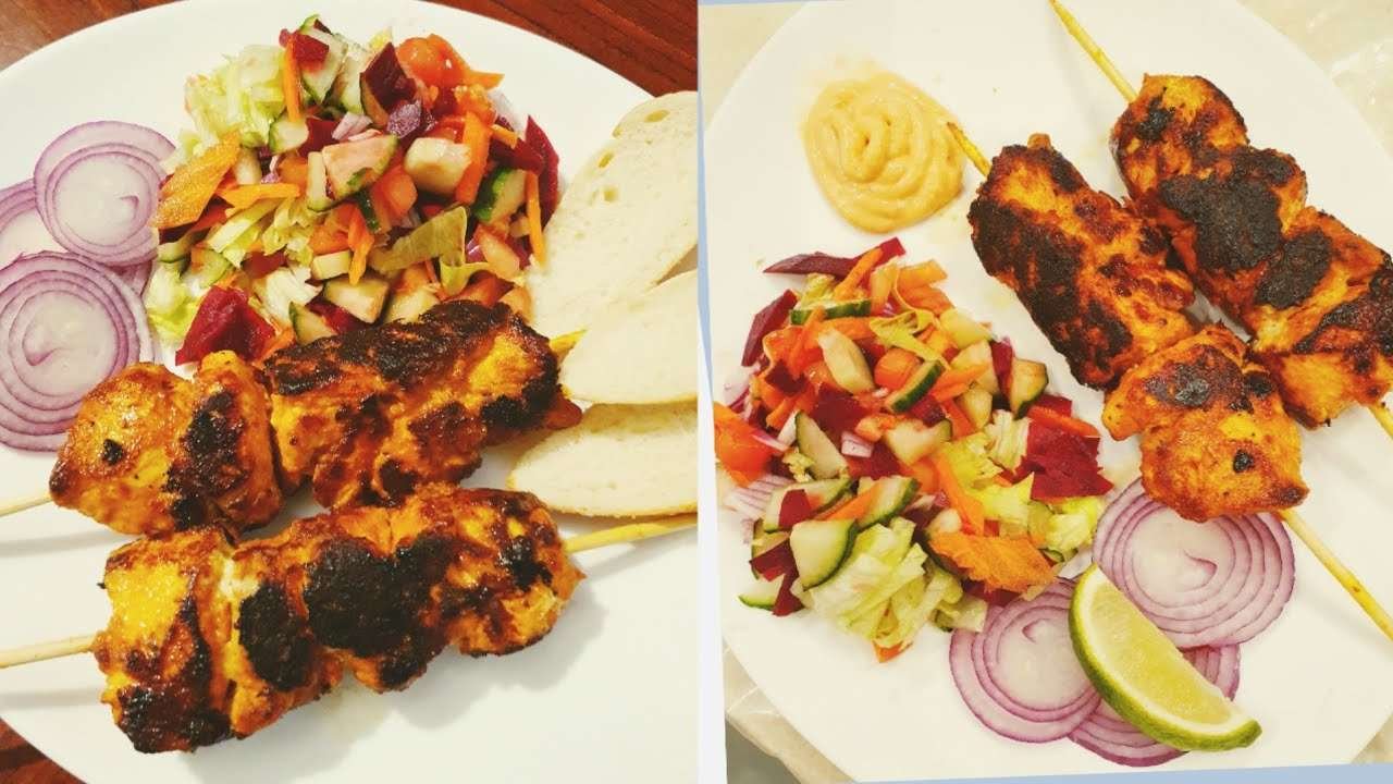Chicken tikka kabab|| How to make easy chicken tikka kabab without grill