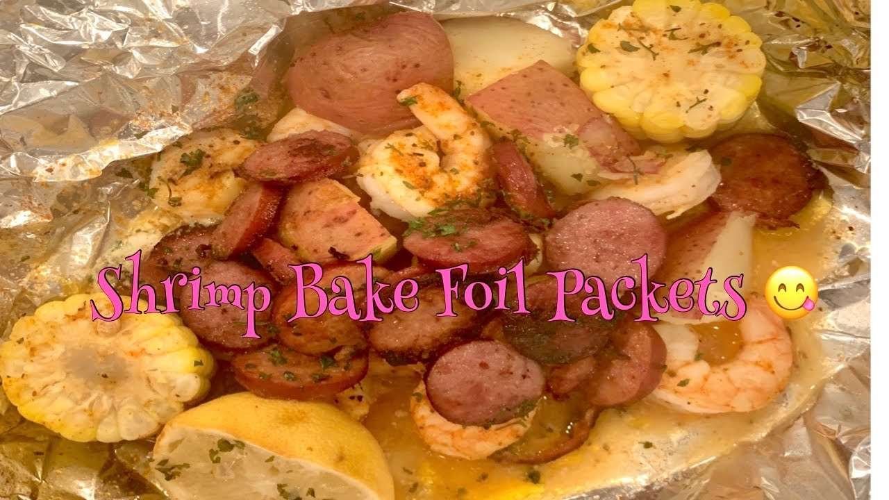 Easy Shrimp Foil Packets