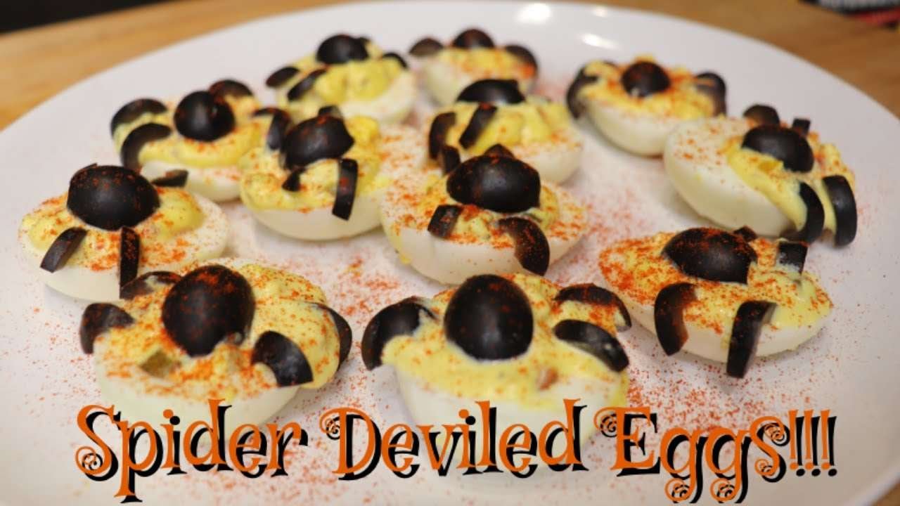 Halloween Recipes: Spooky Deviled Eggs!
