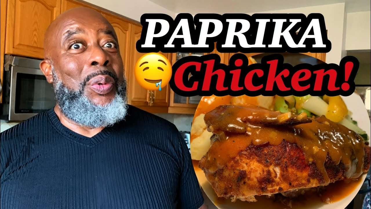 Paprika Chicken & Mashed Potatoes! Deddy Style!