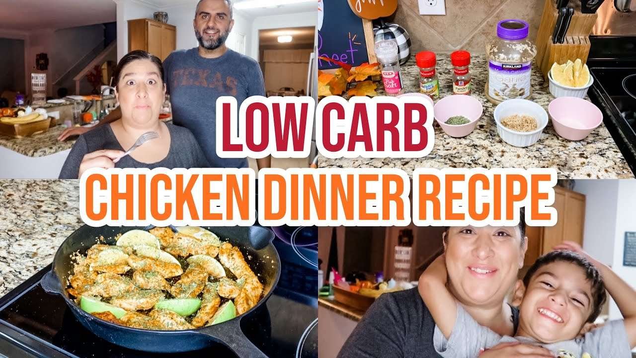GARLIC BUTTER CHICKEN | EASY DINNER RECIPE | LOW CARB CHICKEN