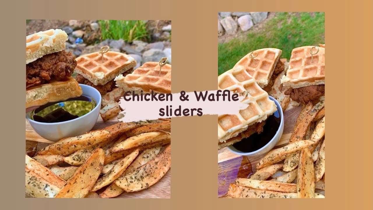 The best Chicken & Waffle recipe: Chicken & Waffle sliders