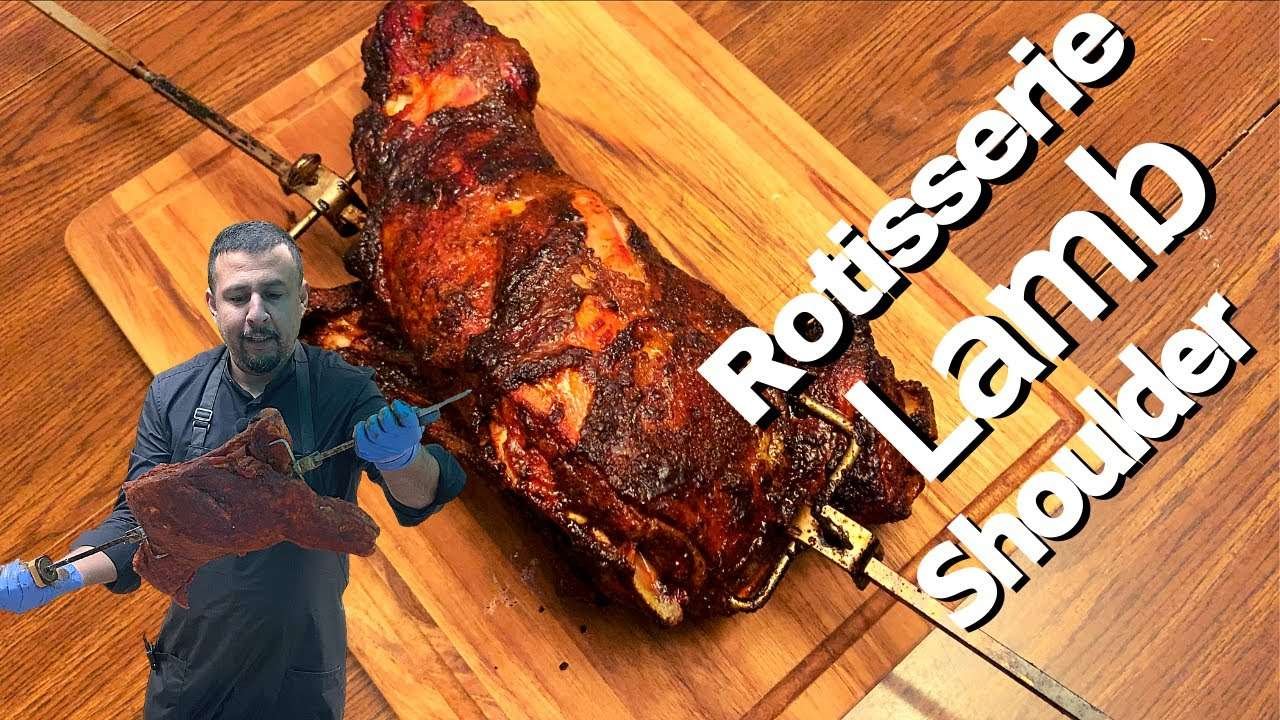 Rotisserie Lamb Shoulder | Easy and delicious…