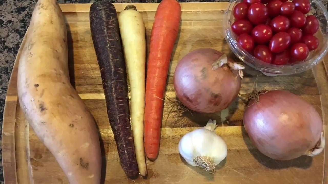 Paprika Chicken & Baked Veggies /  パプリカチキン、シンプル野菜焼き。#6