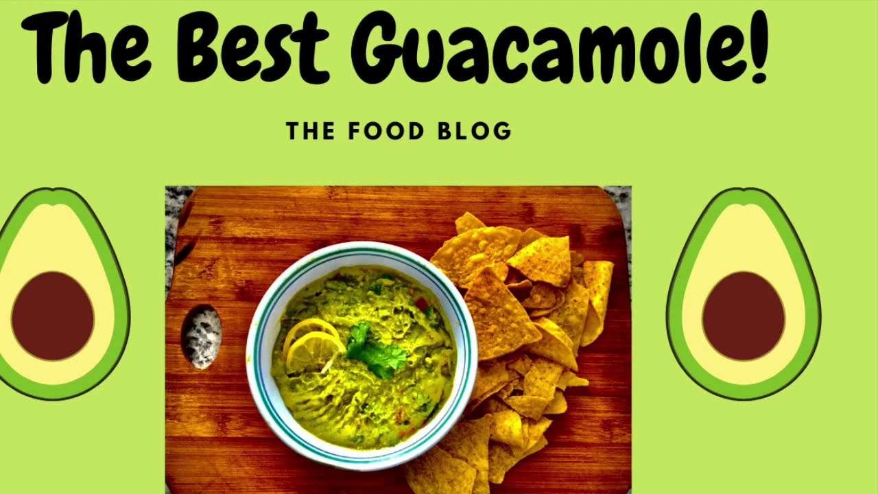 The Best and Easiest Guacamole Recipe in less then 5 minutes!