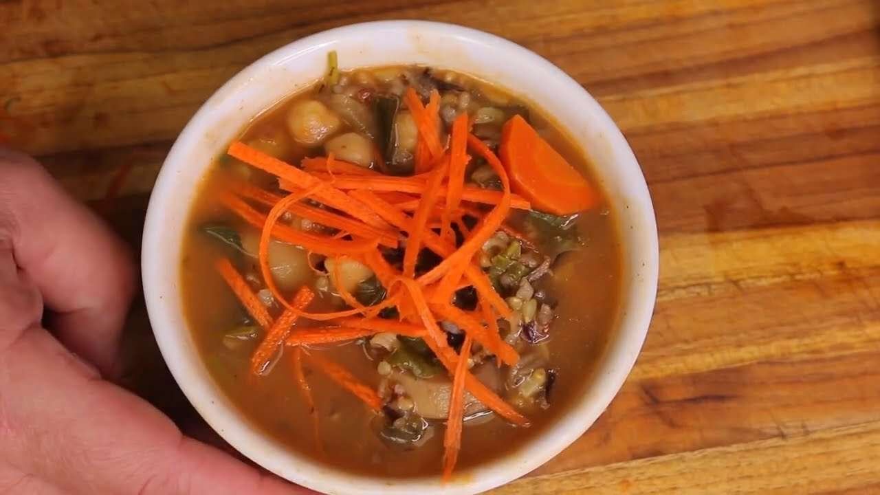 Wild Rice Soup – cheap and healthy series – healthy recipe channel