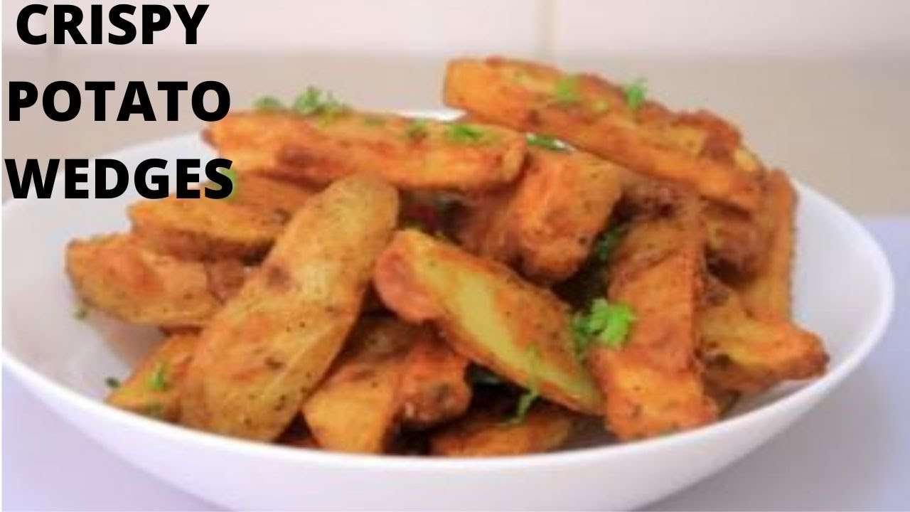 Crispy Potato wedges | Easy Tasty Snack Recipe | Potato Wedges Recipe