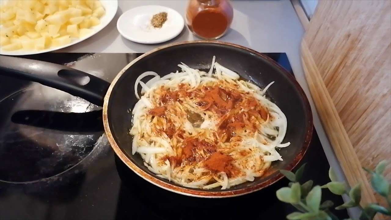 Roasted Potatoes and Onions | Delicious and Fast Lunch/Dinner | #3