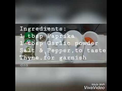 Pan fried Chicken Paprika