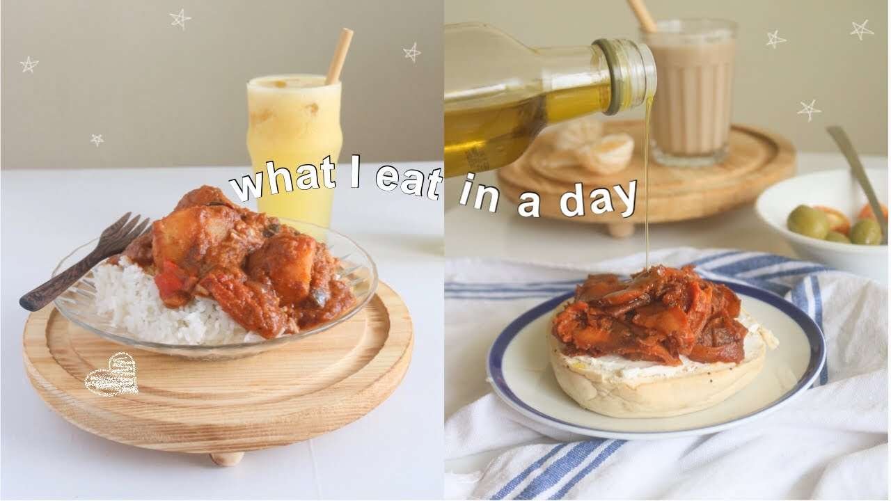 what I eat on a chill Sunday 💕(delicious vegan recipes)