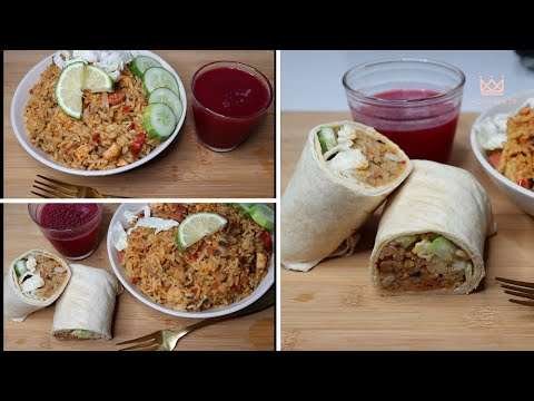 BEANS AND RICE JOLLOF (NIGERIAN JOLLOF) DELICIOUS AND TASTY. CHOMYKIN TV