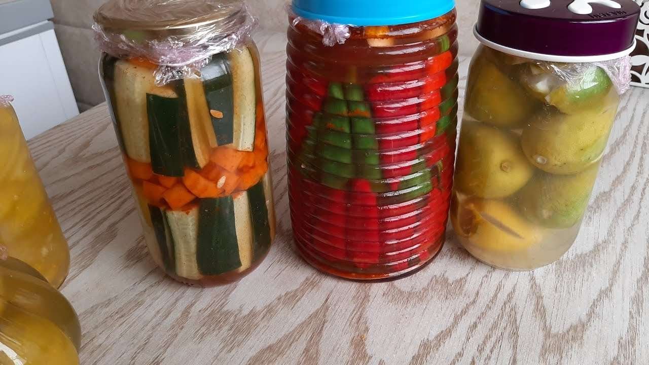 مخلل #خضر مشكلة salted #vegetables for #salad #طبخ_ضحك