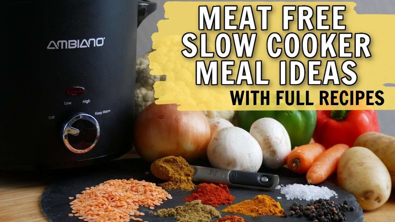 EASY SLOW COOKER MEALS | VEGETARIAN SLOW COOKER RECIPES | FAMILY MEALS | FALL AND WINTER RECIPES