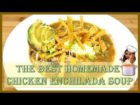 The BEST Homemade Chicken Enchilada Soup! (Rotisserie Chicken Collection)