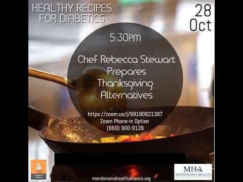 Cooking Class:  A Diabetic-Friendly Thanksgiving Meal