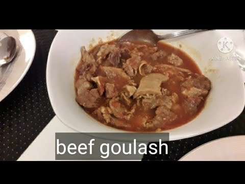 HOW TO COOK GOULASH,HUNGARIAN SPECIALTY.