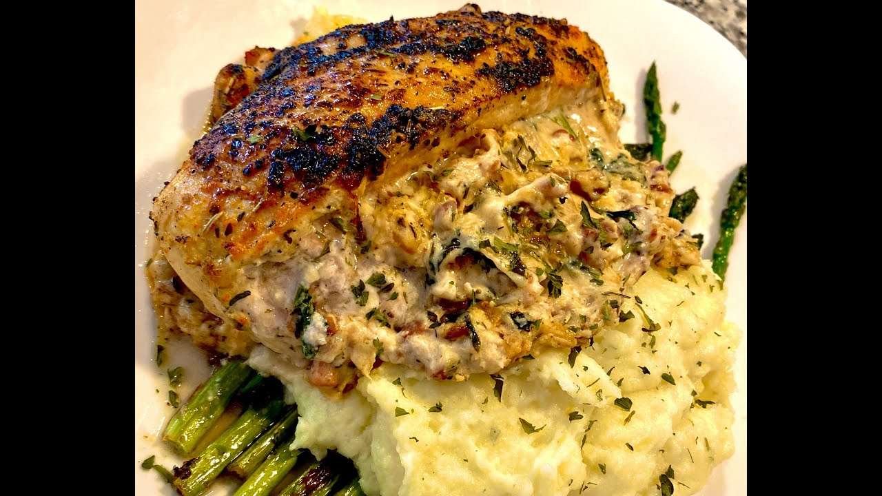 Blackened Stuffed Chicken