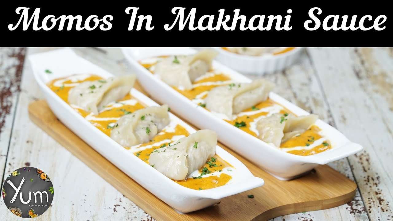 Momos In Makhani Sauce