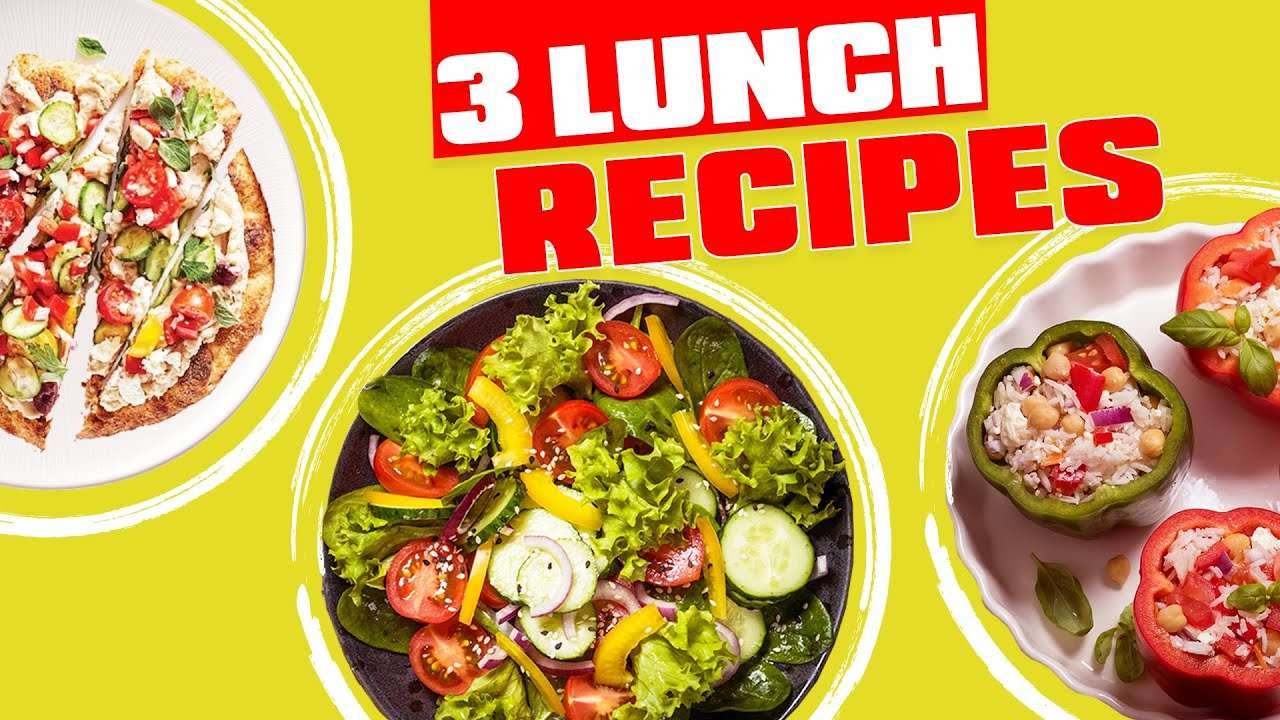 Light Lunch Break – 3 Veggie Recipes | Recipe Maker | Cooking Channel