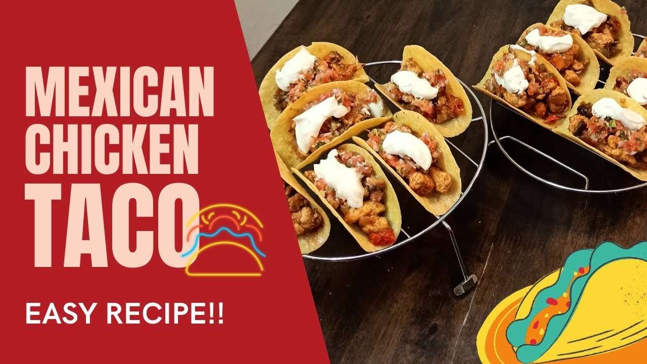 EASY Tacos Recipe in Tamil | Mexican Chicken Taco | Life of Tang