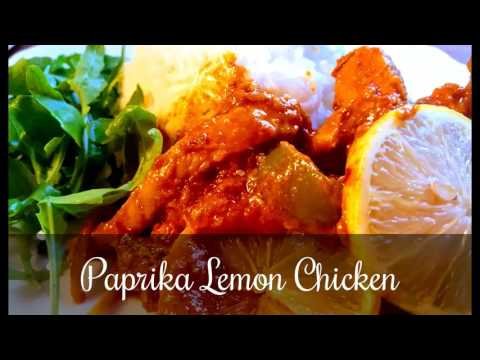 Paprika Lemon Chicken