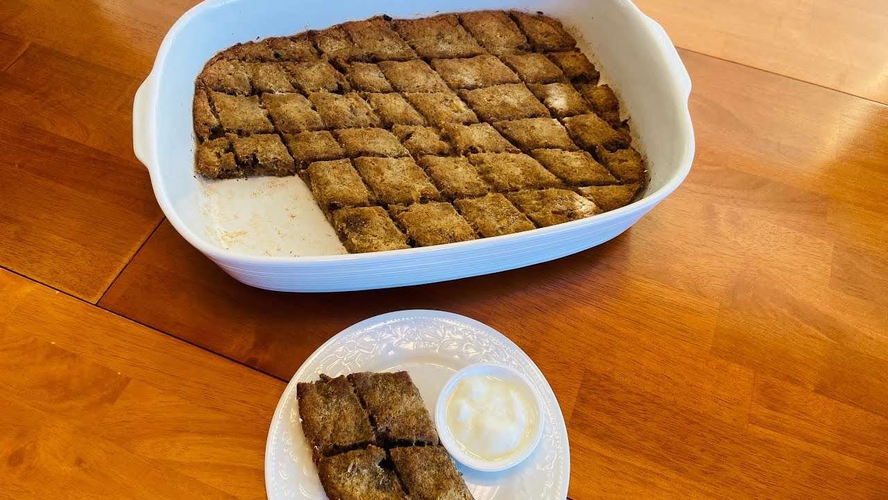 Kibbeh Bil Sanieh One Pan Oven Baked Kibbeh Recipe With Rice Flour| Rice Kibbeh