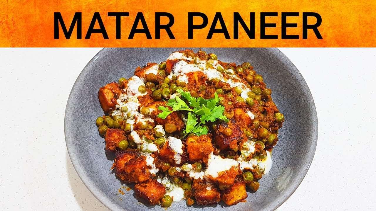 Matar Paneer – Peas and Cottage Cheese | Navratri Special