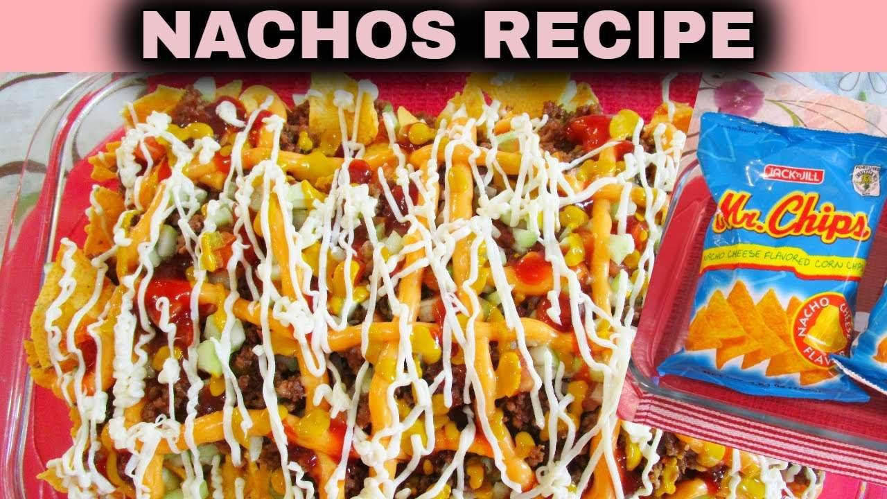 HOW TO MAKE QUICK AND EASY NO BAKE NACHOS RECIPE