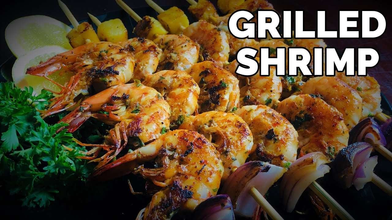 Grilled *Shrimp* *Prawns* | An Easy Recipe For Grilled Shrimp | Shrimp On A Griddle