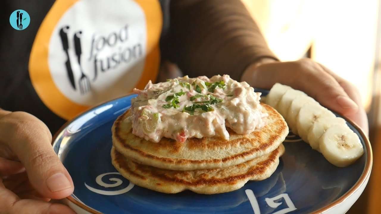 Healthy Oats pancakes By Healthy Fusion