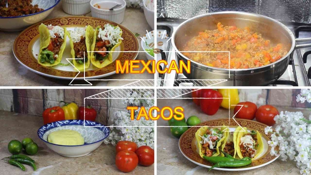 MUTTON MEXICAN TACOS RECIPE | CHEESY JUICY MUTTON  TACOS, | BEST WAY TO MAKE TACOS | HABIB'S KITCHEN