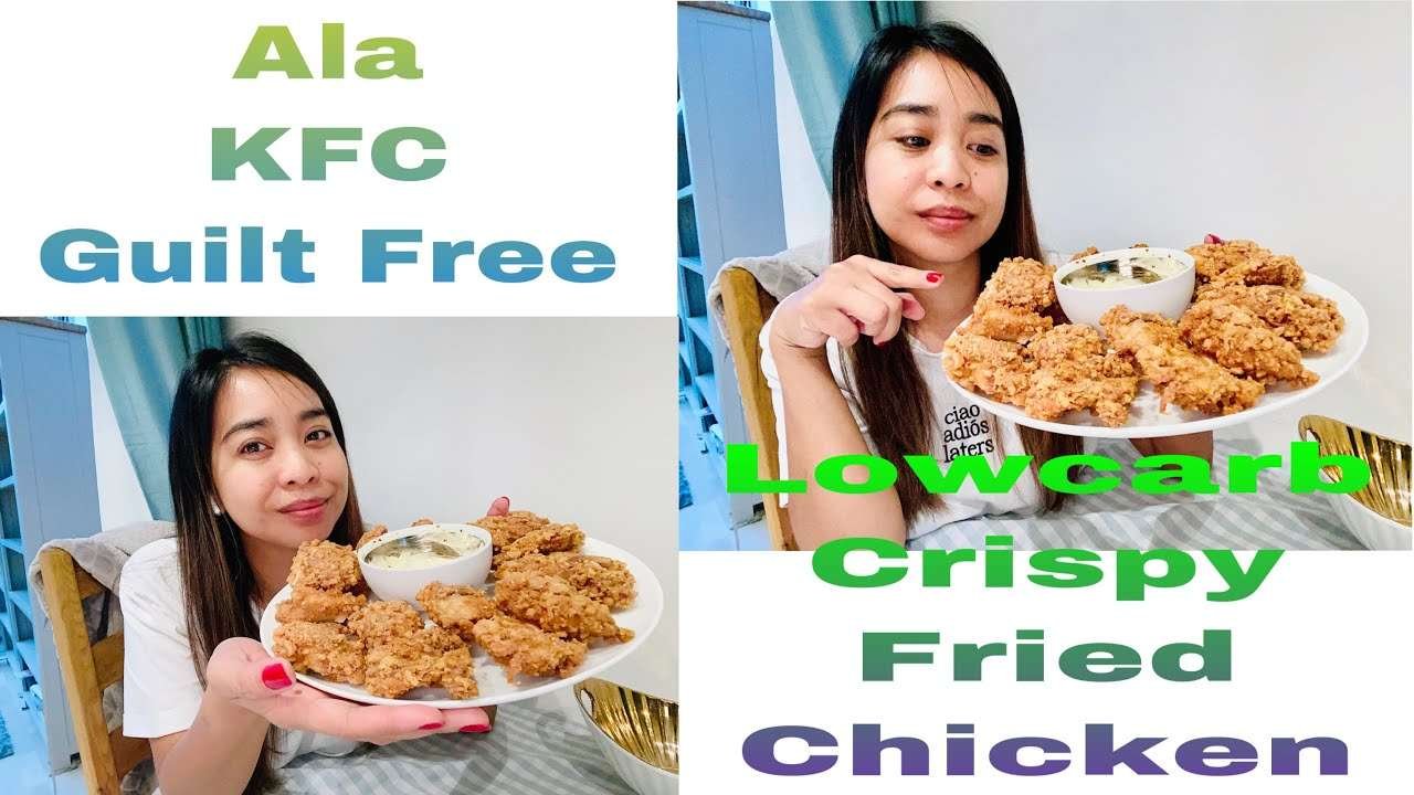 How To Make Crispy Fried Chicken Like KFC | Keto | Ala KFC