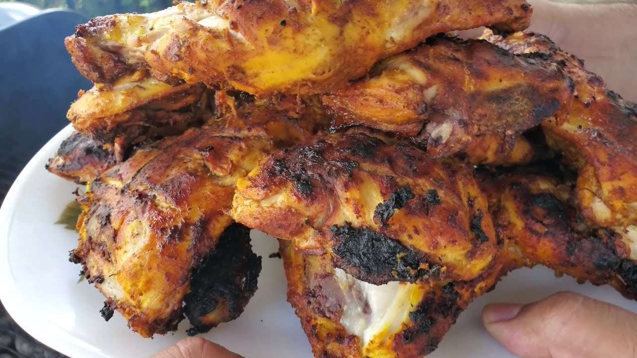 Homemade BBQ  Chicken Tikka Recipe  Best Grilled Chicken Tikka Recipe  Keto Recipe