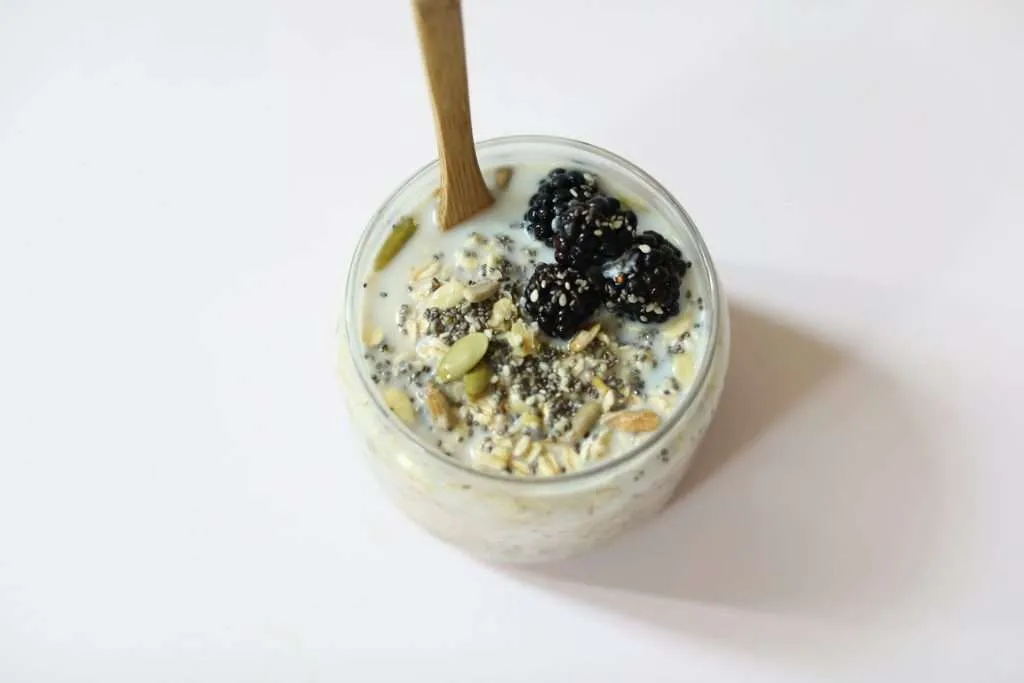 Overnight Chia Oat Bowl | Nutrition Stripped®