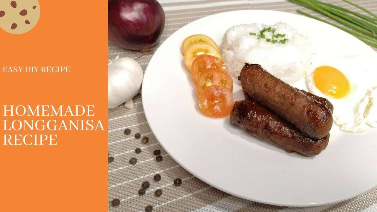 HOMEMADE SKINLESS LONGGANISA RECIPE