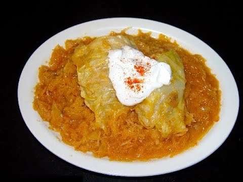 Stuffed Cabbage (layered cabbage with meat rolls) we didn't use the leaves in this dish.