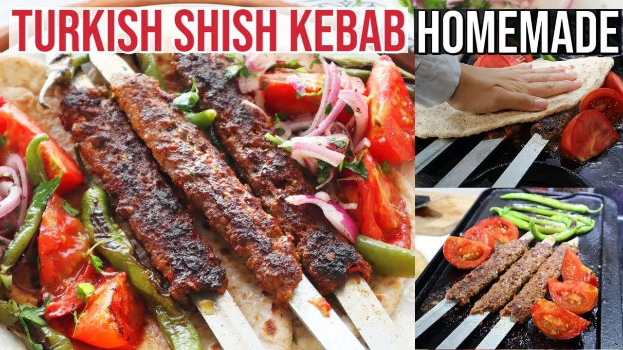Turkish Shish Kebab Recipe | Homemade Adana Kebab