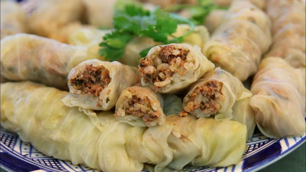Dolma (Stuffed Cabbage Leaves) – Armenian Recipe – CookingWithAlia – Episode 334