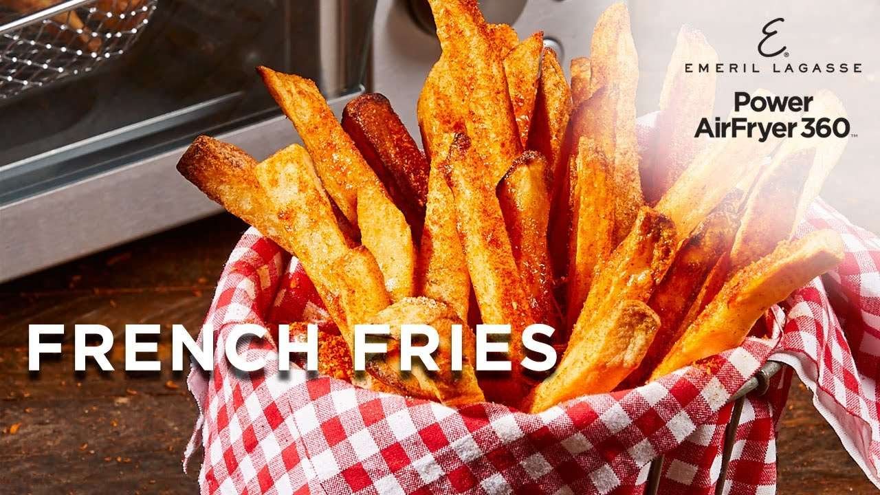 Emeril Power AirFryer 360: French Fries with Paprika–Parmesan Salt